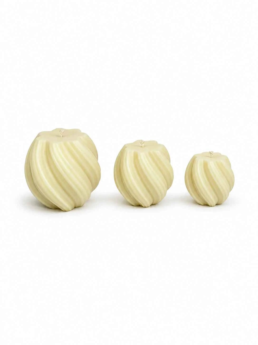 Twisted Sculptural Candle | MPATZAKA